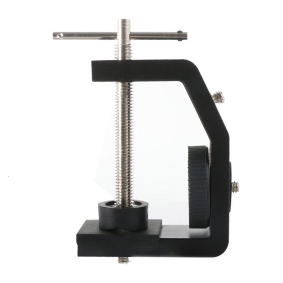 Ciwanning Photography Camera Clamp Mount 1/4 Inch Screw for Studio Video DSLR Light Stand