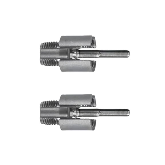 Ciwanning Pipe Threader Tool Set 2PCS Double Function Internal External Cutter Suitable for PVC Pipe And Electric Drill