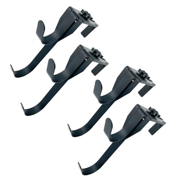 Ciwanning Pool Poles Hanger Pool Deck Accessories with Double Hook Pool Fence Skimmer Hook