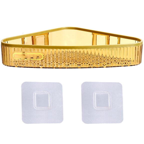 Ciwanning Practical Bathroom Storage Rack No Drill Shower Stand Organizer Rack for Shampoo