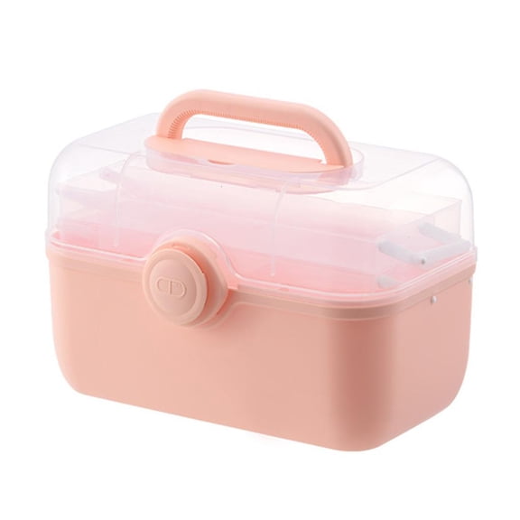 Ciwanning Practical First Aid Kit Storage Box with Lid for Kids Dustproof Insect Proof