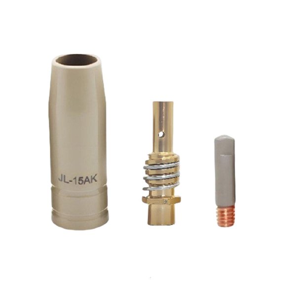 Ciwanning Precise MIG Welding Nozzle Copper Alloy Construction Minimizes Deformation Under High Heat Enhances Arcs Stability