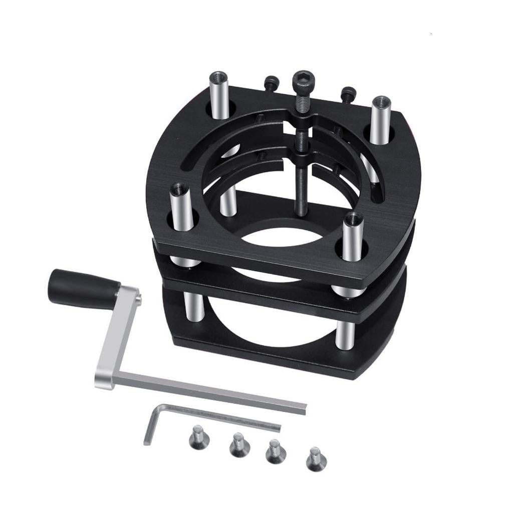 Ciwanning Precise Machined Woodworking Routers Lift Base 64-65mm ...