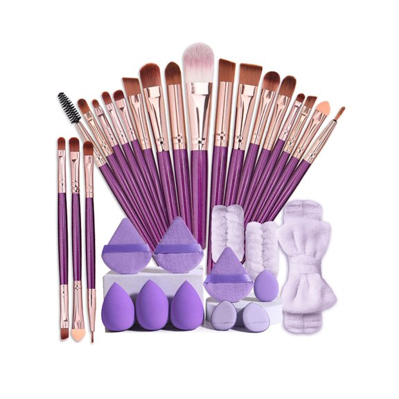 Ciwanning Premium 20 Piece Brush Set For Makeup Artists Sensitive Skin Friendly Ergonomic Design