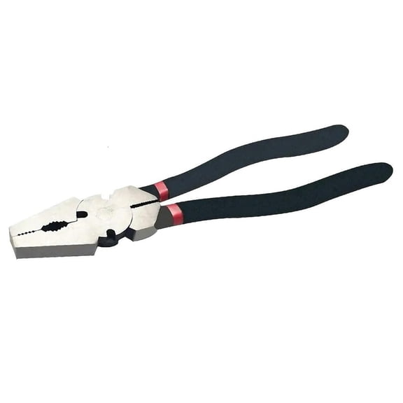 Ciwanning Professional 10/12 Inch Fence Pliers Barbed Wire Crimping Tool With Enhancing Grip Suitable For Mechanics & Electricians