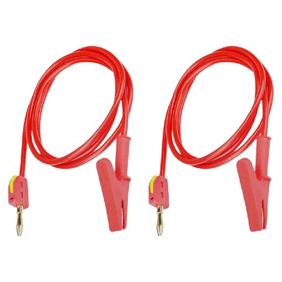 Ciwanning Professional 32A/250V 1Meter Multimeter Test Cables Set Includes Banana Connection Insulated Wire