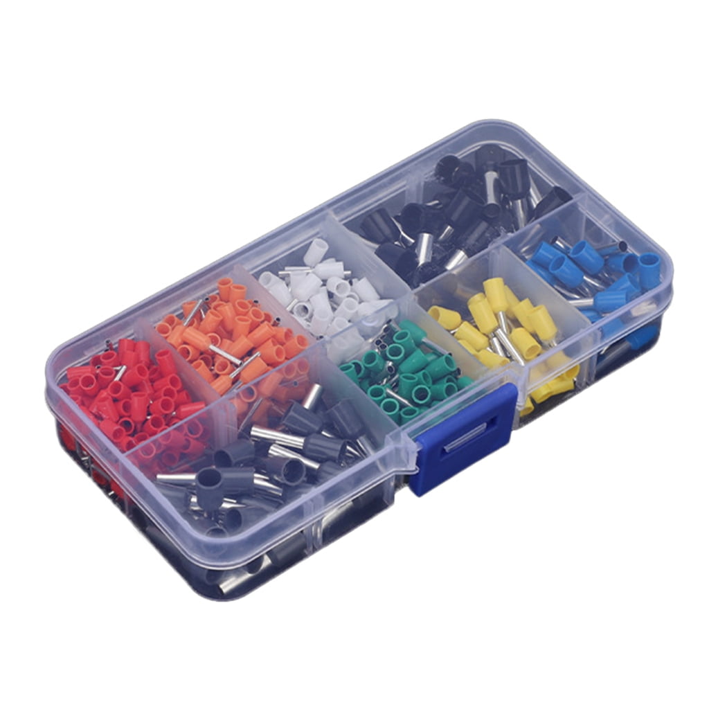 Ciwanning Professional Cable Terminals set Insulated Ferrule Set Brass ...
