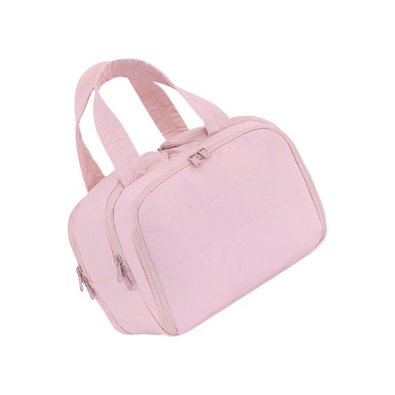 Ciwanning Professional Cosmetic Storage Case With Removable Inserts Fabric Multifunctional Makeup Organizers for Salon Home Use