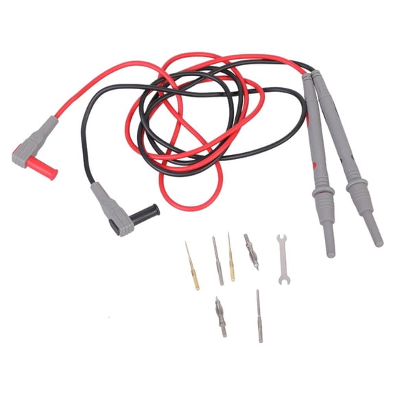 Ciwanning Professional Insulated Multimeter Test Leads Replaceable Tip For Engineers Technicians And Electrical Projects