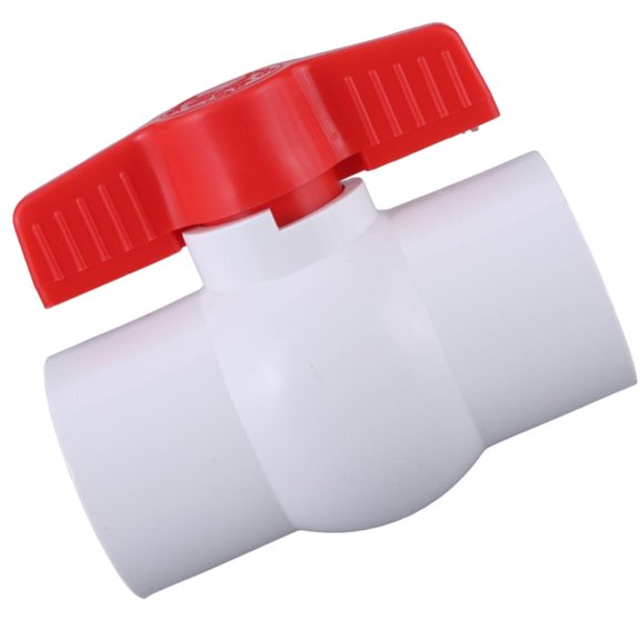 Ciwanning Professional PVC Valves with Secure Seal Leak Proof Valves Multiple Size for Agricultural Irrigation Applications