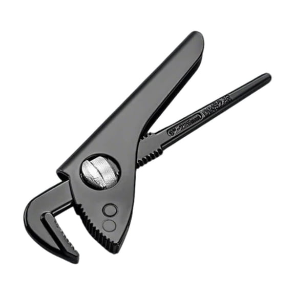 Ciwanning Professional Pipe Wrench Plumbers Adjustable Heavy Duty Plumbing Tool Comfortable Grip Handle for Mechanics Home Repair