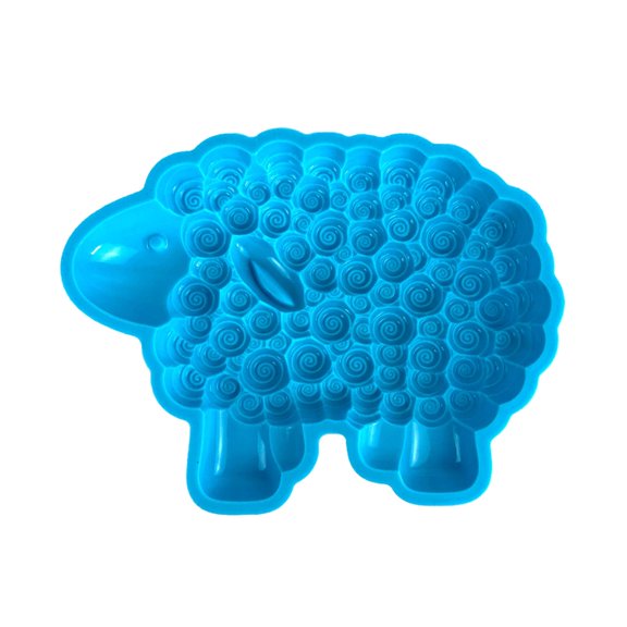 Ciwanning Quality Blue Silicone Mold Soft Mould Great for DIY Baking Perfect for Chocolate, Candy, Cake Easy to Clean and Store