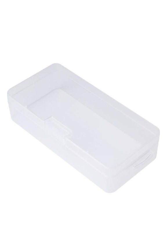 Rectangular Clear Storage Box Jewelry Parts Container for Case