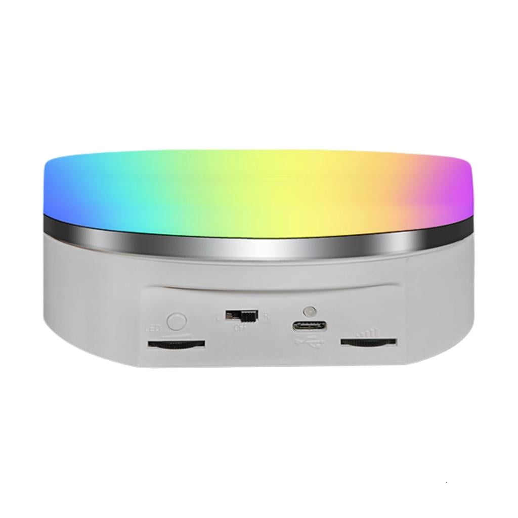 Ciwanning Rotating Display Base Color Change Electric Motorized ...