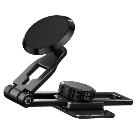 Ciwanning Secure Magnetic Dashboard Phone Holder For Car Adjustable Slide Rail Concealed Design