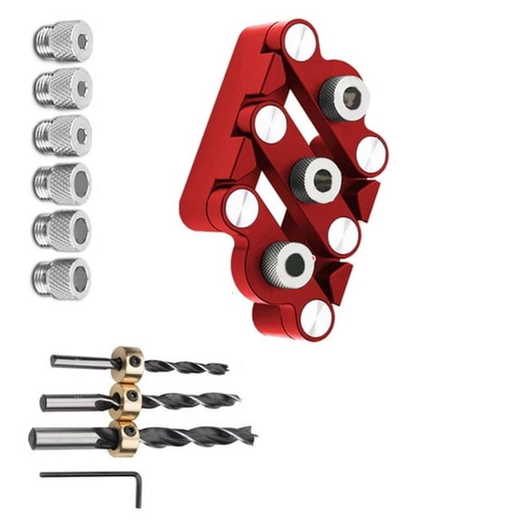 Ciwanning SelfCentering Punch Locator Tool For MultiSizeW00dPrecise Alignment Tool