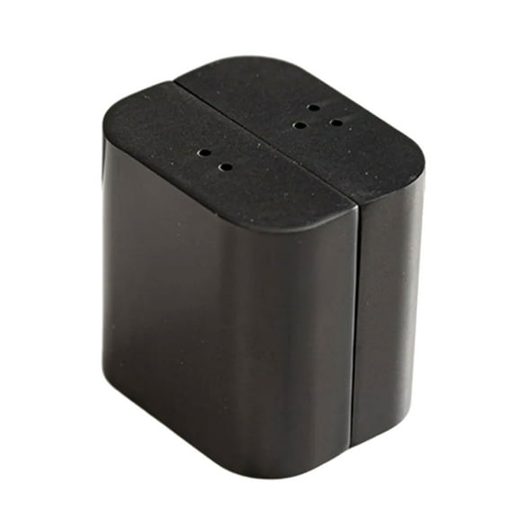 Ciwanning Set of 2 Kitchen Seasoning Shaker Stainless Steel Condiment Container Salt Pepper Dispensers for Restaurants Use