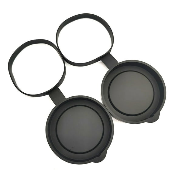 Ciwanning Silicone Caps For Binocular/Monocular Lens Internal Diameter 61-63MM Soft Covers for Hiking and Outdoors Activity