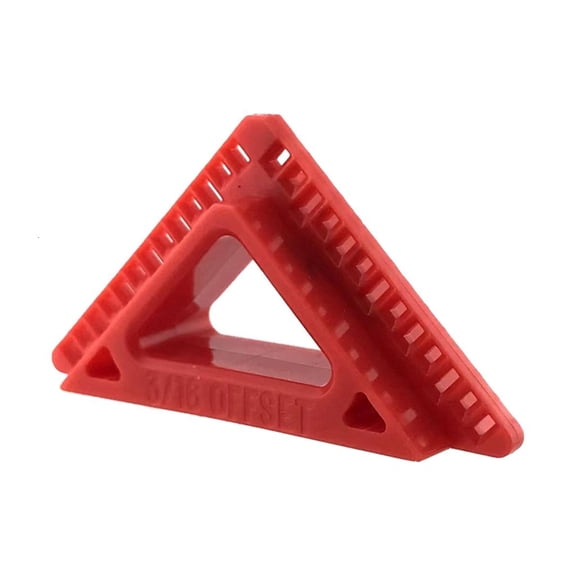 Ciwanning Small ABS Spacing Tool Trim Alignment Tool For Consistent Finish In Carpentry