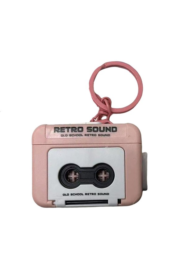 Small Retro Recording Keychain Versatile Music Box for Personalize Styles Use