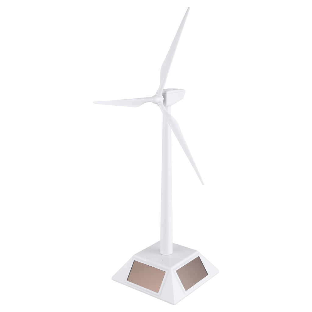 Ciwanning Solar Powered Windmill Model Building Kids Pinwheel for ...