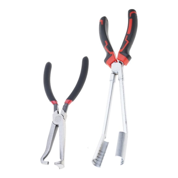 Ciwanning Spark Plugs Pliers 2pcs Set Sturdy Nonrust Steel Two Design Option Plier