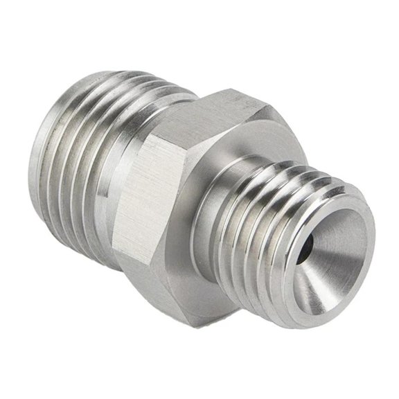 Ciwanning Stainless Steel Fuels Rails Ported Fitting for 2004.5-2010 LB7 LLY LBZ LMM Replacement Fuels Regulator Accessories