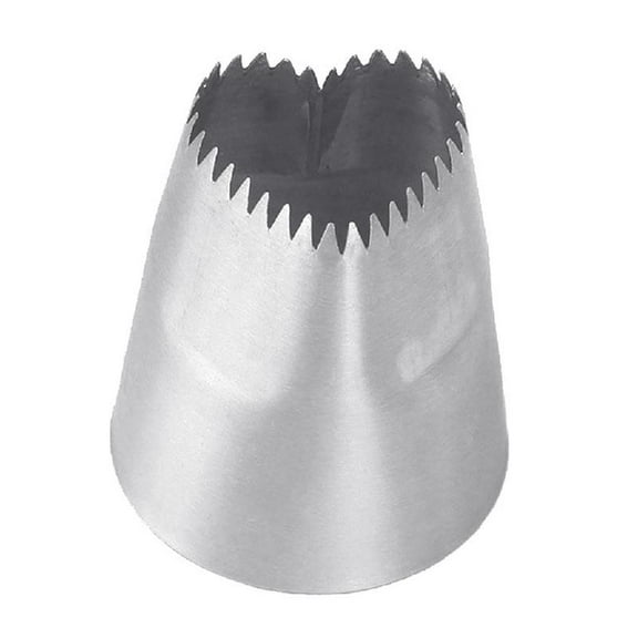 Ciwanning Stainless Steel Heart-shaped Cake Piping Decorator Dessert Mold Shaping