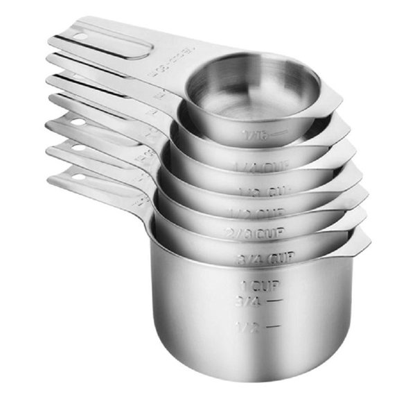 Ciwanning Stainless Steel Measuring Spoons Set Practical Stainless Steel Measuring Spoon Set For Precise Ingredient Portioning