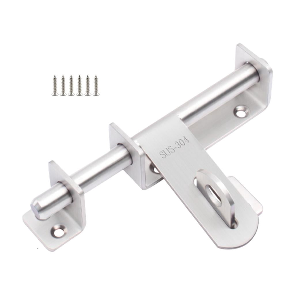 Ciwanning Stainless Steel Sliding Bolts Latches Hasp with Screws for ...