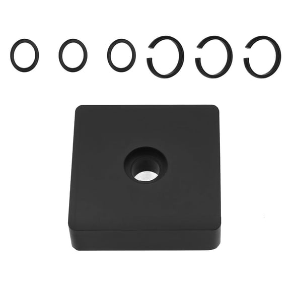 Ciwanning Steel Impact Buckles Clamps Including O Rings For Tool Accessory set Fastening Clip Rusts Resistant Clamps Tool Connector