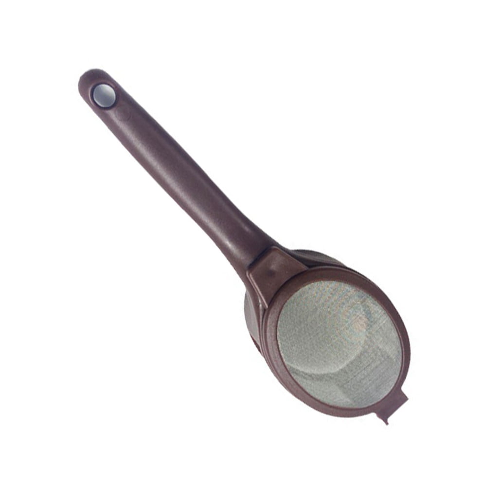 Ciwanning Teas Strainer Mesh Spoon with Comfortable Slip Hanging Handle ...