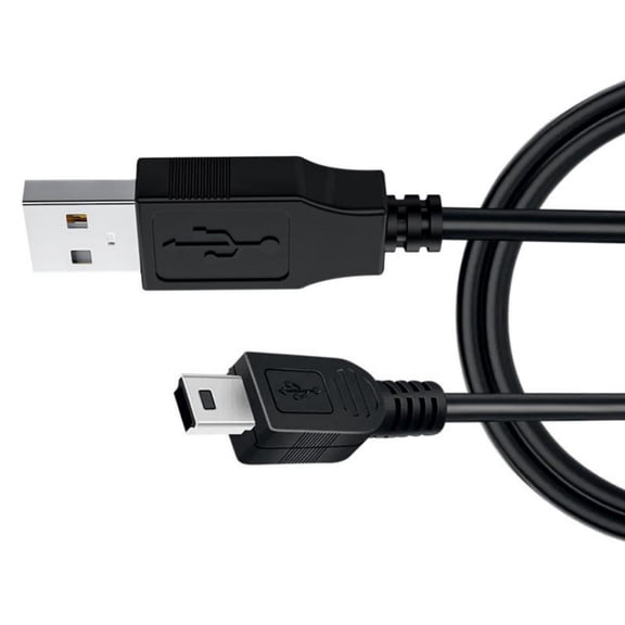 Ciwanning Portable USB to Mini USB Power Cable Cord for Digital Cameras and Old Phones