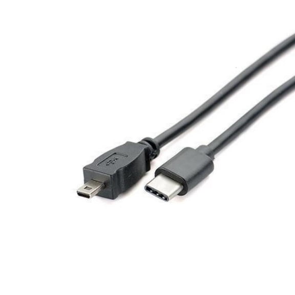 Ciwanning 30cm Type C to Mini USB 8Pin OTG Data Cable for Smartphones and Tablets to Access Camera Files