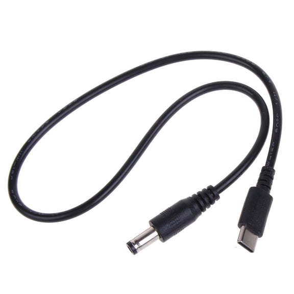 Ciwanning USB C To 5.5x2.1mm Power Cord, 5V 3A Charging Cable For 5.5mmx2.1mm Devices Security Camera Led Light Cable