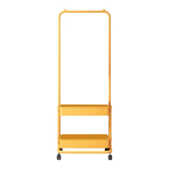 Ciwanning Versatile Garment Stand Holder Expandable and Durable Floor Standing Clothes Organization Rack for Household Use