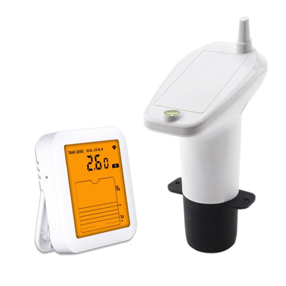 Ciwanning Water Level Monitor 1 5m RangesW1re1essTemperature Sensors High Low Alerts