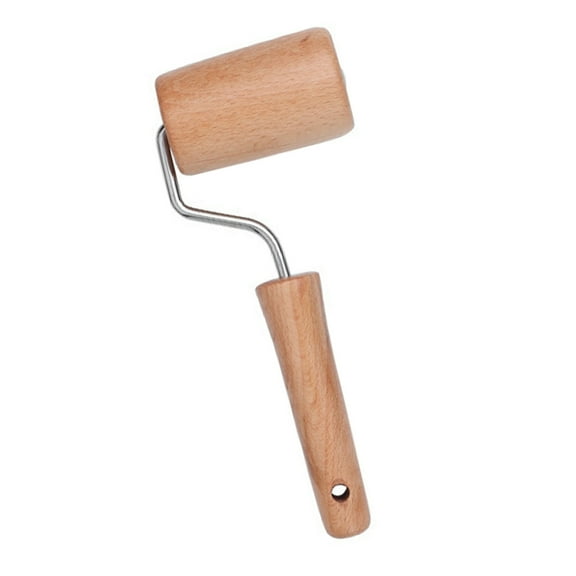 Ciwanning Wooden Rolling Pin For Pizzas Dough Pastries Cookie Dumplings Ergonomic Handle Roller Easy To Use Kitchen Gadget
