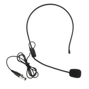 XLR 3 Pin Microphone for Head Wear Guide Condenser Mic For Loudspeaker for Guide Teaching Lecture