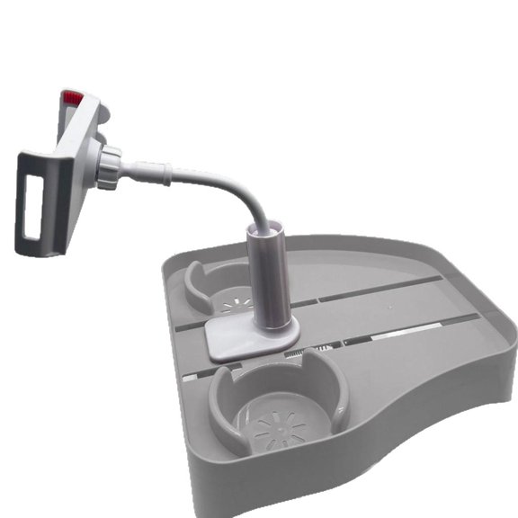 Ciwanning able Poolside Drink Holder Rack With Nonslip Phone Mount For Wet Environment