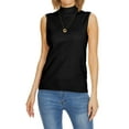 thumbnail image 1 of Cizayoi Women' Sleeveless Mock Neck Tops Sweater Knit Turtleneck Vest, 1 of 6