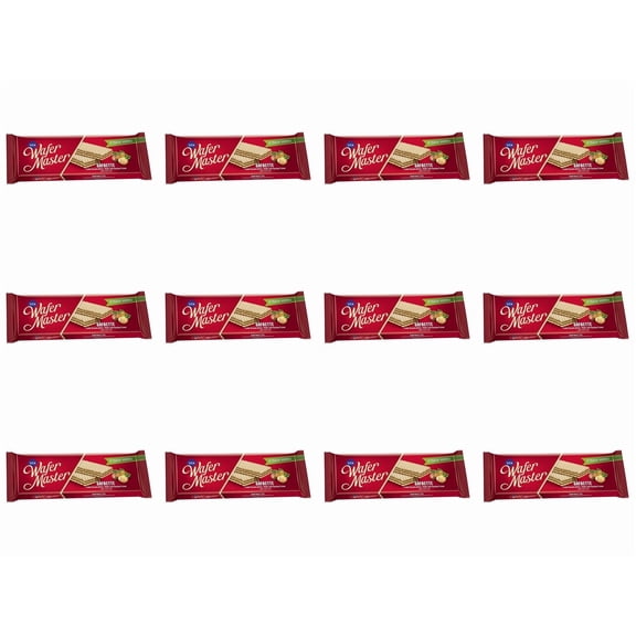 Cizmeci Time Wafer Master Gofrette Hazelnut Cream Wafer Sheet 5.01 oz (142g), Pack of 12
