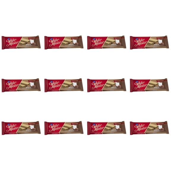 Cizmeci Time Wafer Master Gofrette Milk Chocolate Cream Wafer Sheet 5.01 oz (142g), Pack of 12