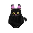 thumbnail image 1 of Cjfdfy Newborn Baby Boy Girl Halloween Outfit Romper Black Cat Costume With Ears Tail Sleeveless Halloween Overall Romper Infant My First Halloween Corduroy Fall Winter Outfit, 1 of 9