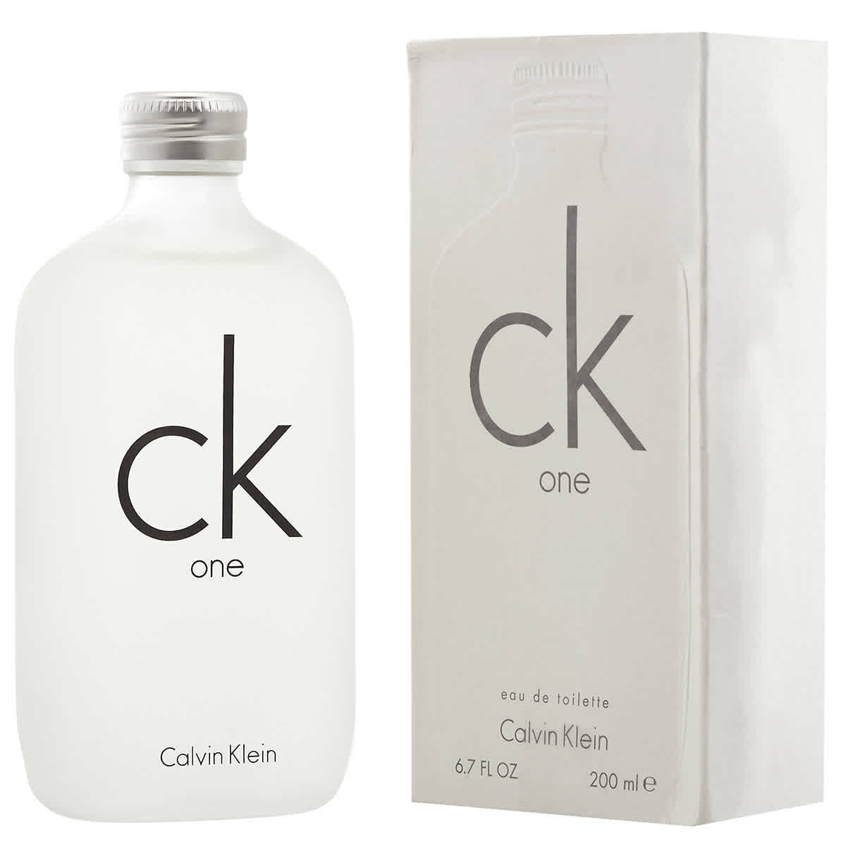 Calvin Klein CK One Eau de Toilette Unisex 6.7 oz / 200 ml