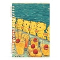 thumbnail image 1 of Ckdifva Bears Enjoy Drink A5 Ring Binder Notebook Journey Note Diary College Ruled Study 60 Pages, 1 of 8