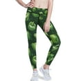 thumbnail image 1 of Ckdifva Bell Peppers Green Yoga Pants with Pockets for Women Workout Athletic Yoga Leggings, 1 of 7