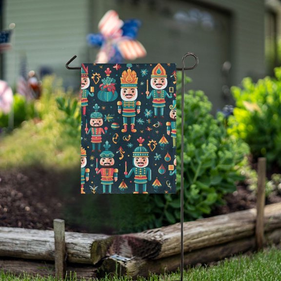 Ckdifva Cartoon Villain Garden Flag 12 x 18 Inch Vertical Double Sided for Yard Lawn Outdoor Outside