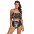 thumbnail image 1 of Ckdifva Cat Books Womens High Waisted Bikini Set Two Piece Swimsuit Bathing Suits, 1 of 5