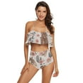 thumbnail image 1 of Ckdifva Cowboy Hat Horse Womens High Waisted Bikini Set Two Piece Swimsuit Bathing Suits, 1 of 5